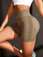 Seamless Yoga Shorts Peach Hip Tights Push up High Waist Fitness Leggings Gym Fitness Workout Shorts for Women