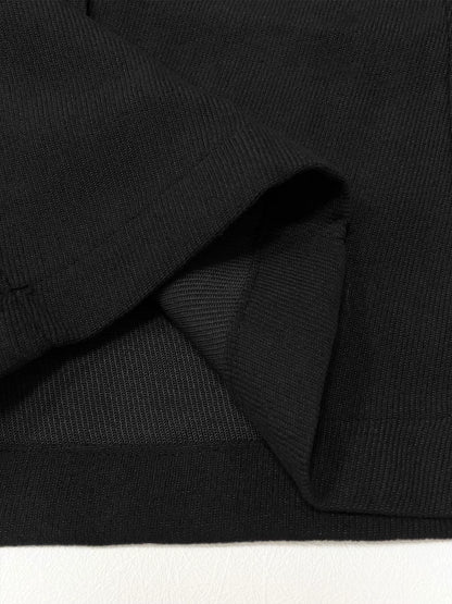 【Runs Small】Women'S Solid High Waist Straight Let Pants, Fake Pocket Elegant Zipper Fly Trousers for Work Office Business