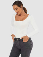 Fall and Winter Shapewear Jumpsuit, Women'S Tight Corset, Long Sleeved Undershirt, Slim Fitting Jumpsuit