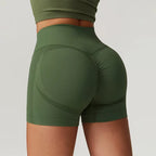 Seamless Yoga Shorts Peach Hip Tights Push up High Waist Fitness Leggings Gym Fitness Workout Shorts for Women